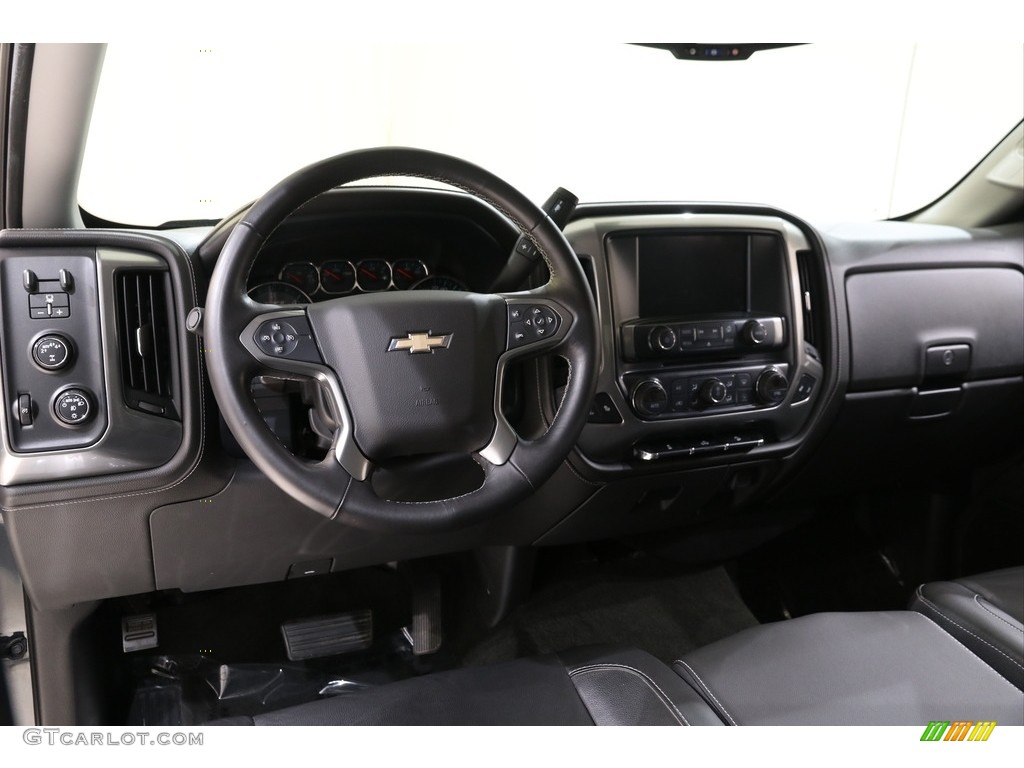 2017 Silverado 1500 LTZ Double Cab 4x4 - Graphite Metallic / Jet Black photo #7