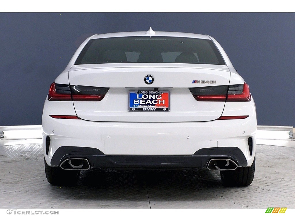 2021 3 Series M340i Sedan - Alpine White / Black photo #4