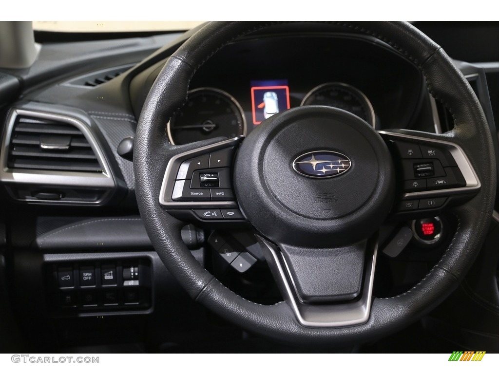 2019 Subaru Forester 2.5i Touring Black Steering Wheel Photo #140251238