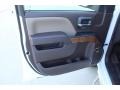 Cocoa/­Dune 2017 Chevrolet Silverado 1500 LTZ Crew Cab Door Panel