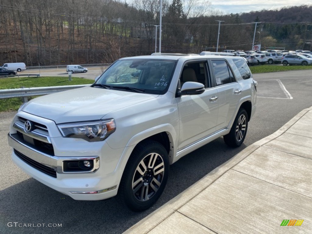 Blizzard White Pearl 2021 Toyota 4Runner Limited 4x4 Exterior Photo #140252489