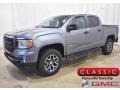 Satin Steel Metallic 2021 GMC Canyon AT4 Crew Cab 4WD
