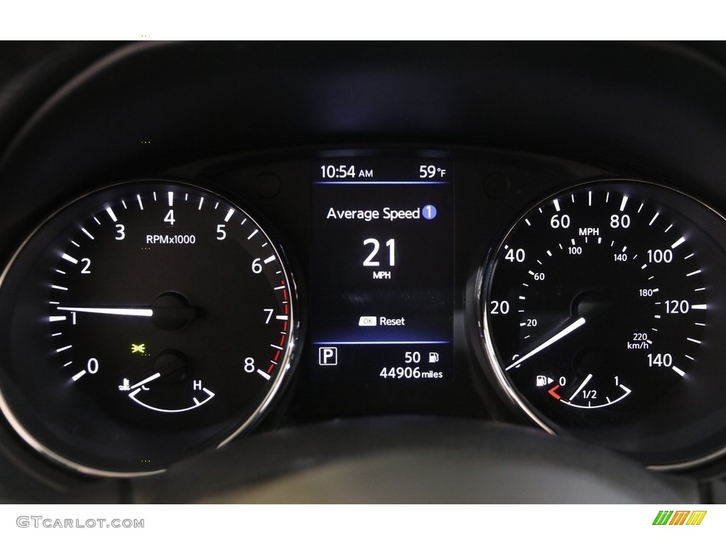 2019 Nissan Rogue SL AWD Gauges Photo #140252510