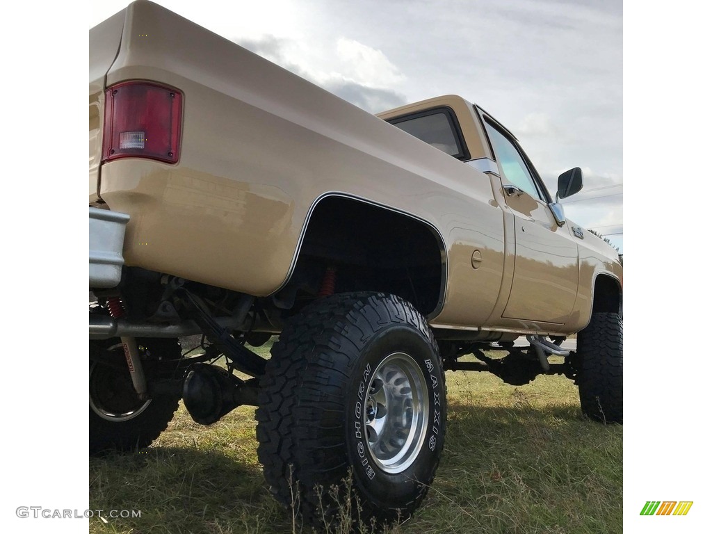 Buckskin 1978 Chevrolet C/K Truck K10 Custom Deluxe Regular Cab 4x4 Exterior Photo #140252738