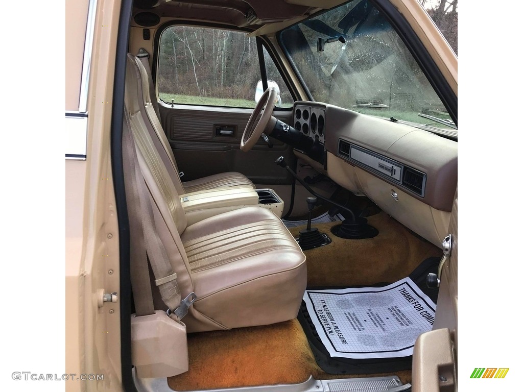 1978 Chevrolet C/K Truck K10 Custom Deluxe Regular Cab 4x4 Front Seat Photo #140252948