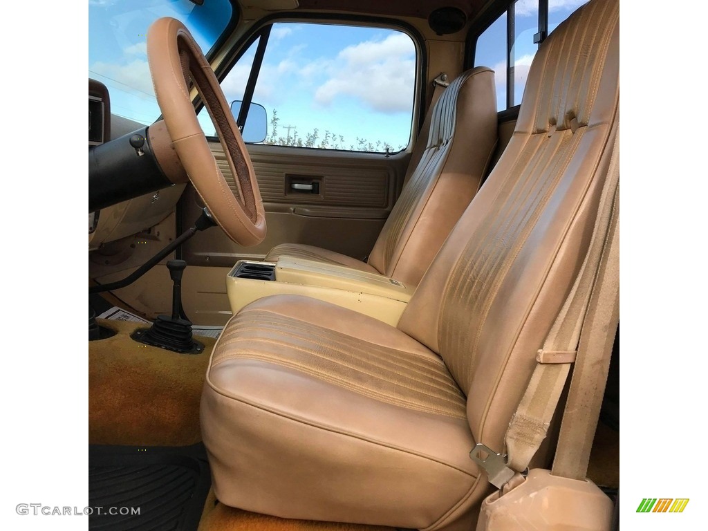 1978 Chevrolet C/K Truck K10 Custom Deluxe Regular Cab 4x4 Front Seat Photo #140253146