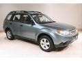 Sage Green Metallic 2013 Subaru Forester 2.5 X