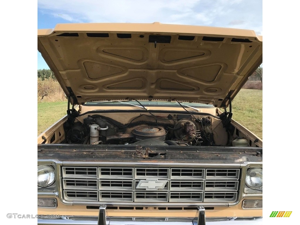 1978 Chevrolet C/K Truck K10 Custom Deluxe Regular Cab 4x4 350 cid OHV 16-Valve Diesel V8 Engine Photo #140253434