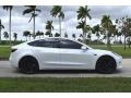 2018 Pearl White Multi-Coat Tesla Model 3 Long Range  photo #2