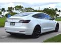 2018 Pearl White Multi-Coat Tesla Model 3 Long Range  photo #3