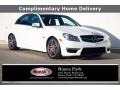 Polar White 2013 Mercedes-Benz C 63 AMG