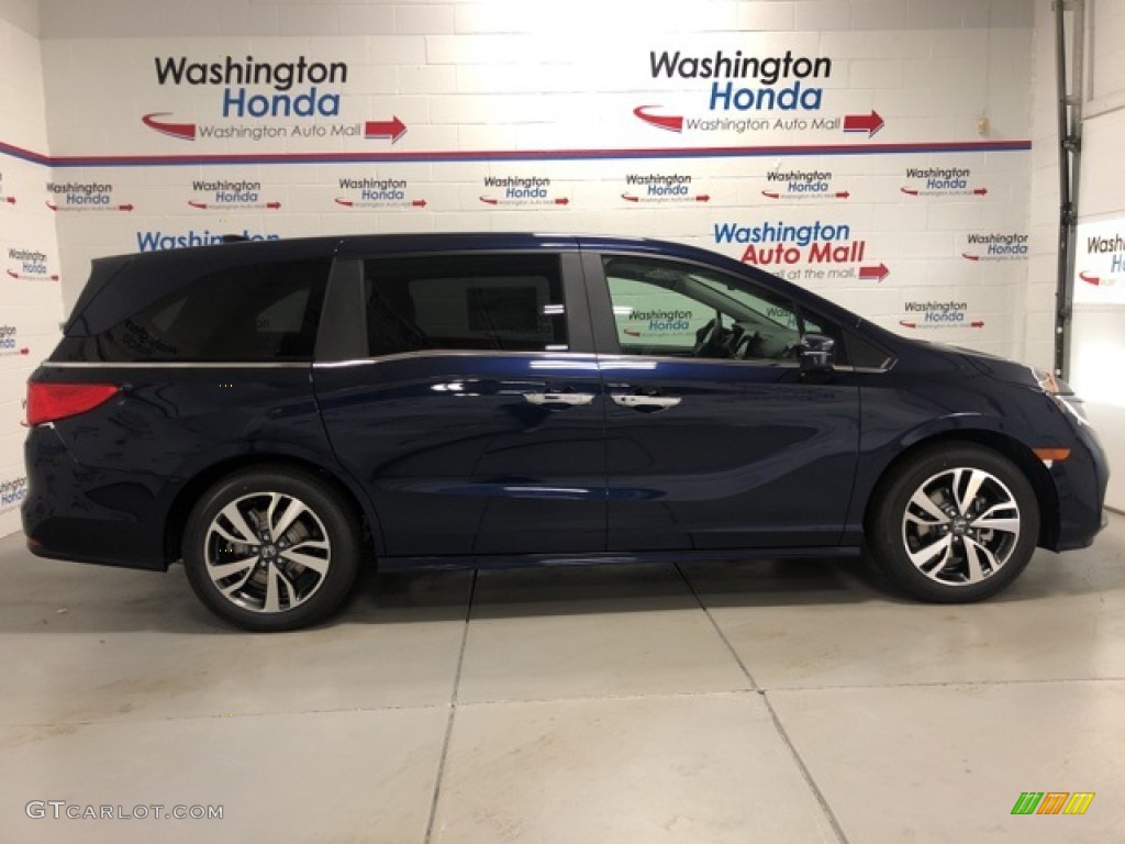 2021 Odyssey Touring - Obsidian Blue Pearl / Gray photo #1