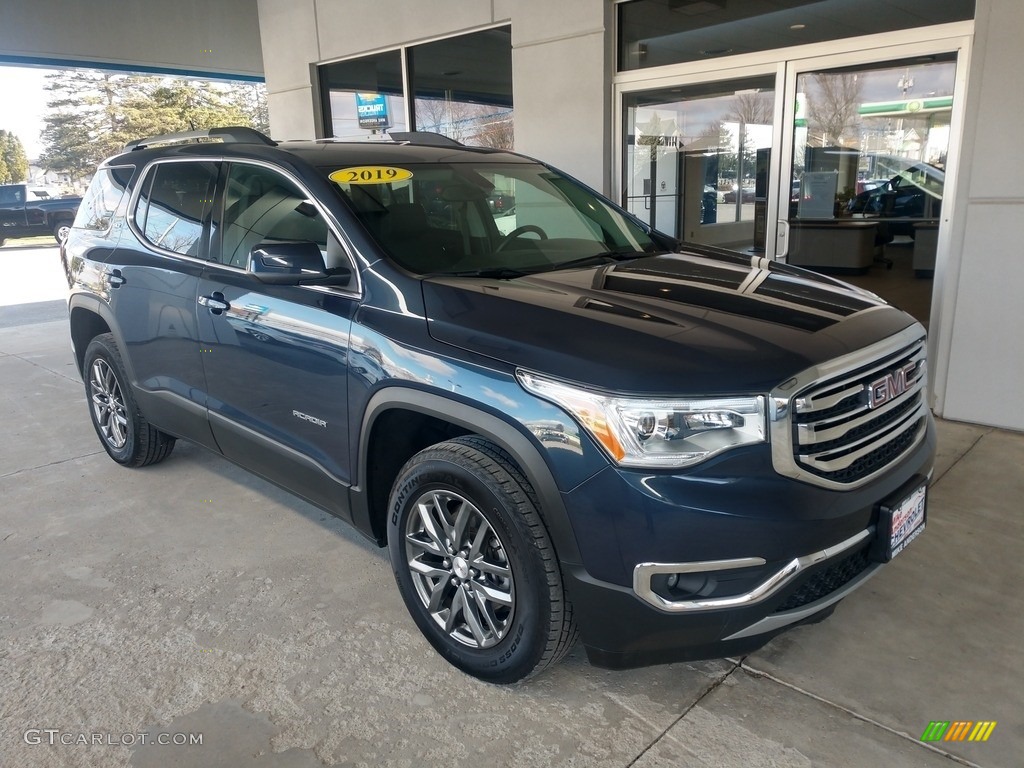 2019 Acadia SLT AWD - Blue Steel Metallic / Jet Black photo #2