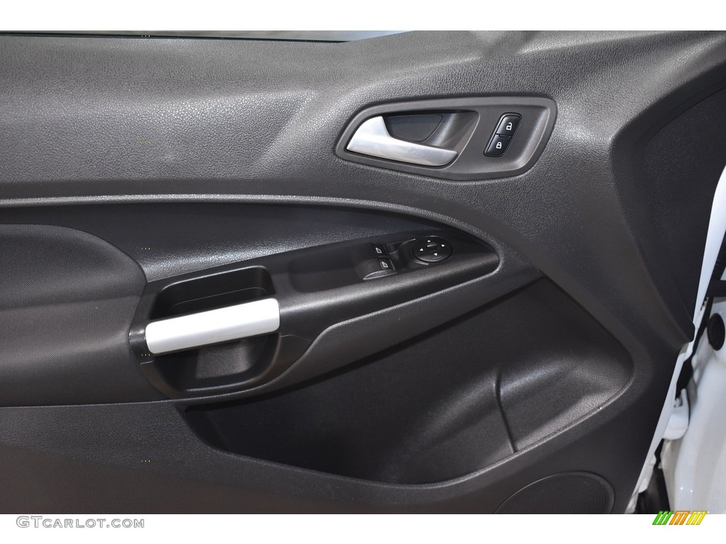 2016 Ford Transit Connect XLT Cargo Van Charcoal Black Door Panel Photo #140256611