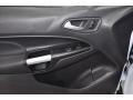 Charcoal Black 2016 Ford Transit Connect XLT Cargo Van Door Panel