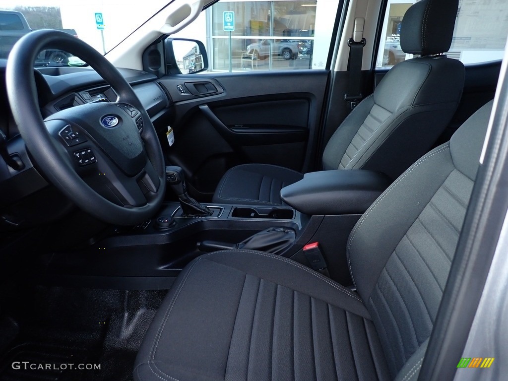 Ebony Interior 2020 Ford Ranger STX SuperCrew 4x4 Photo #140256791