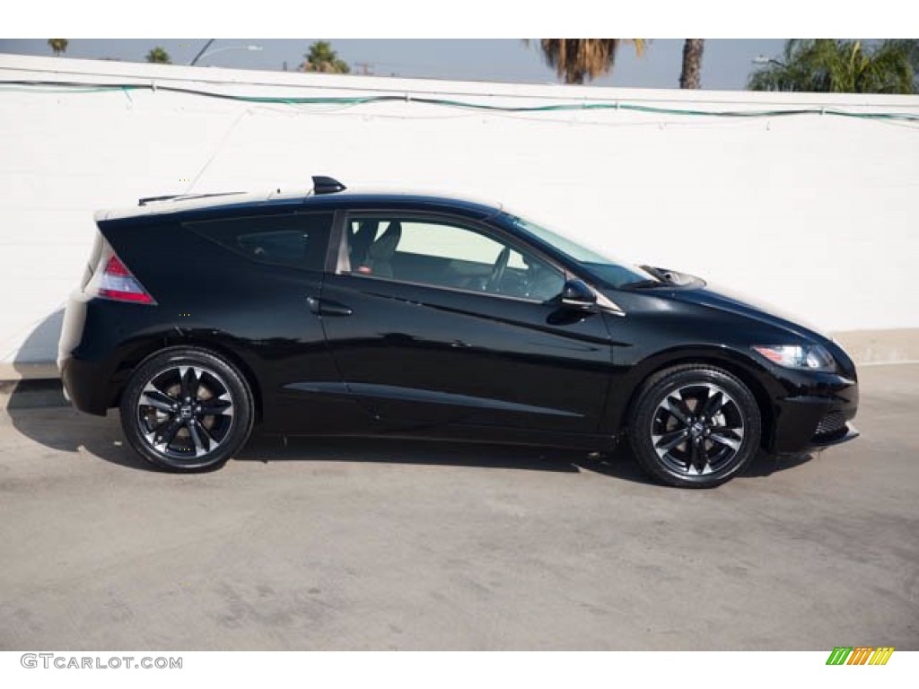 Crystal Black Pearl 2015 Honda CR-Z Standard CR-Z Model Exterior Photo #140256854