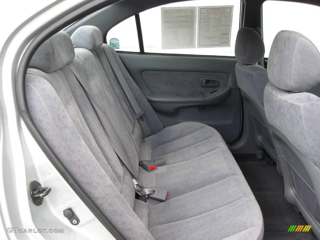 2006 Elantra GLS Sedan - Sterling Silver / Gray photo #4