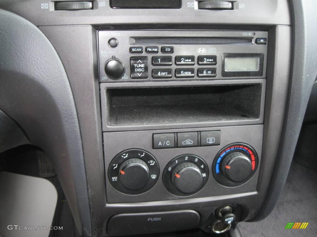2006 Elantra GLS Sedan - Sterling Silver / Gray photo #6