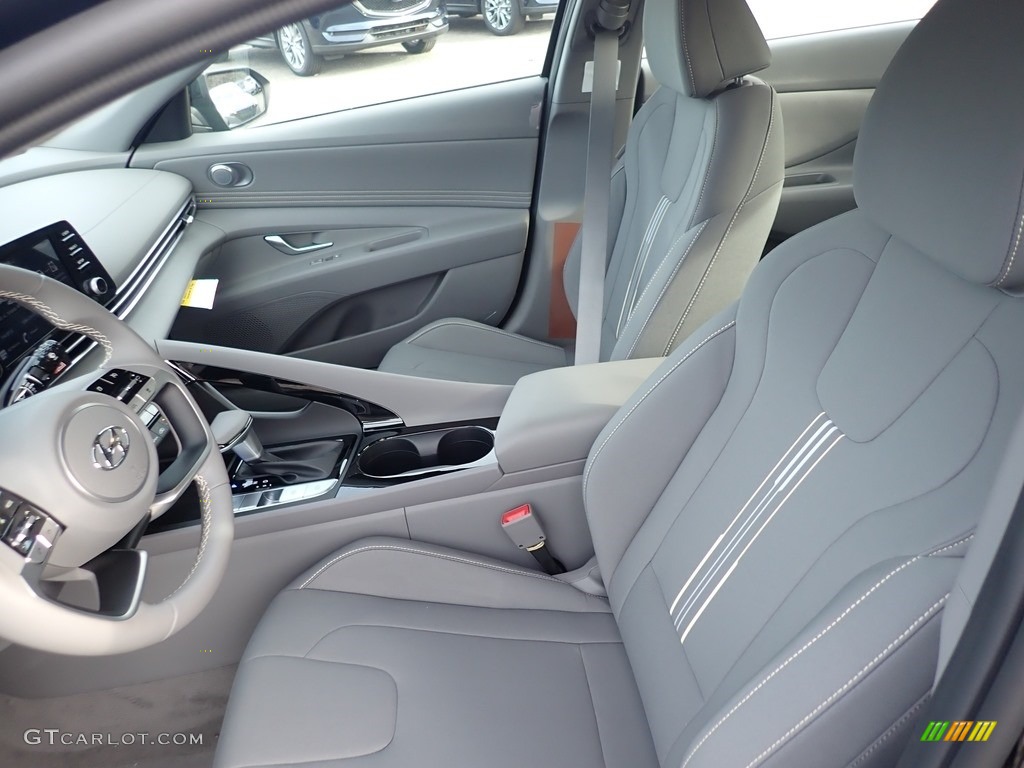 2021 Elantra SEL - Phantom Black / Medium Gray photo #11