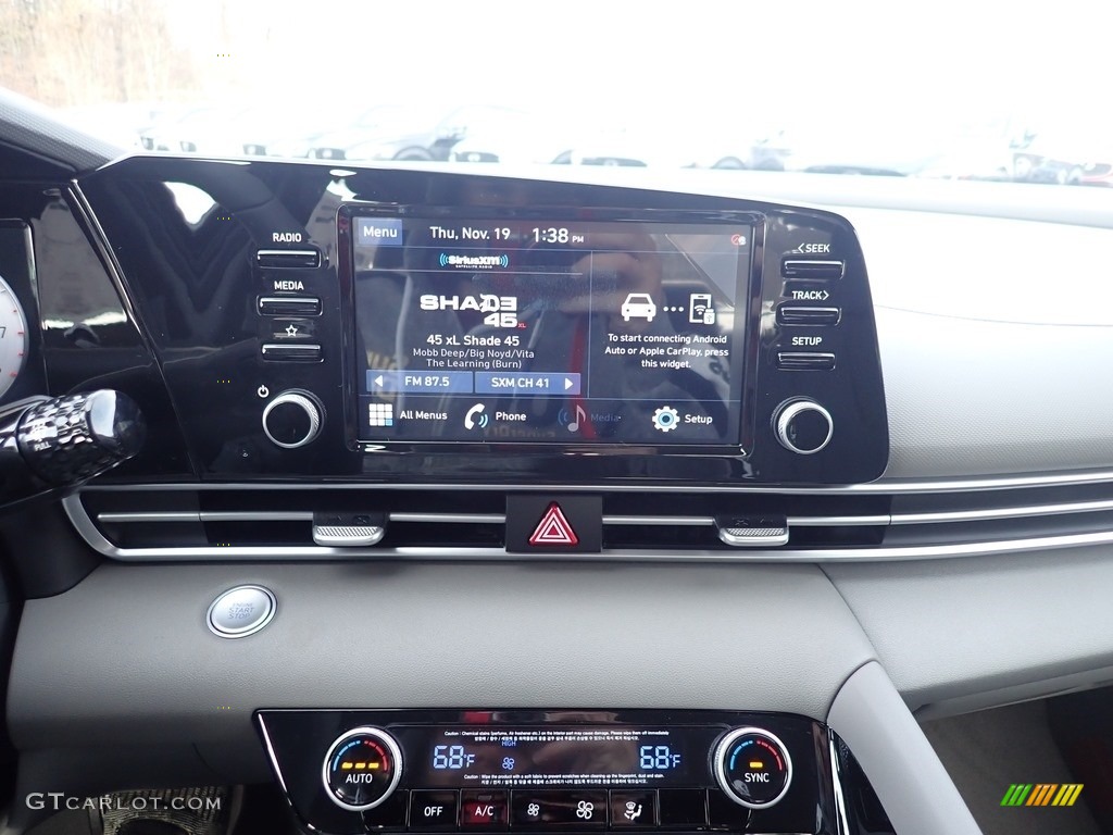 2021 Elantra SEL - Phantom Black / Medium Gray photo #13