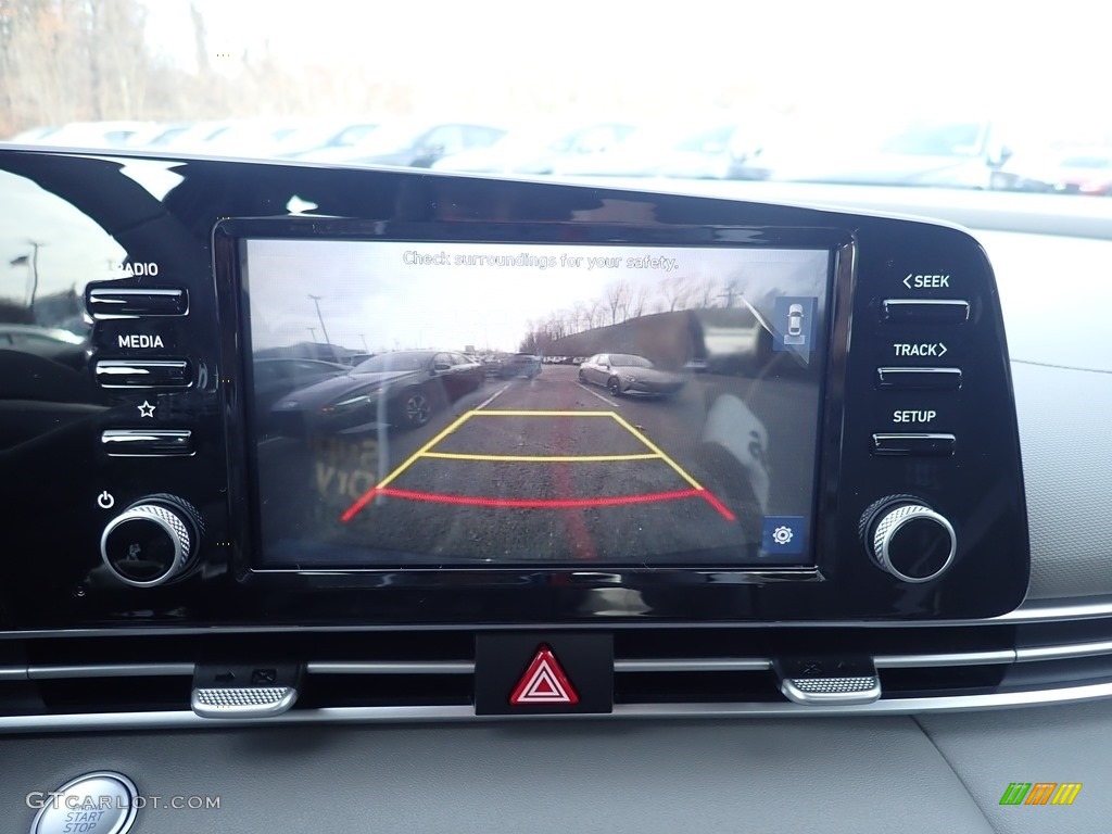 2021 Elantra SEL - Phantom Black / Medium Gray photo #14
