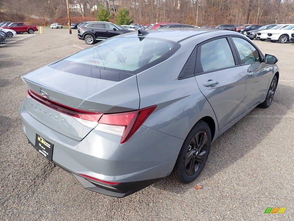 2021 Elantra SEL - Electric Shadow / Medium Gray photo #2