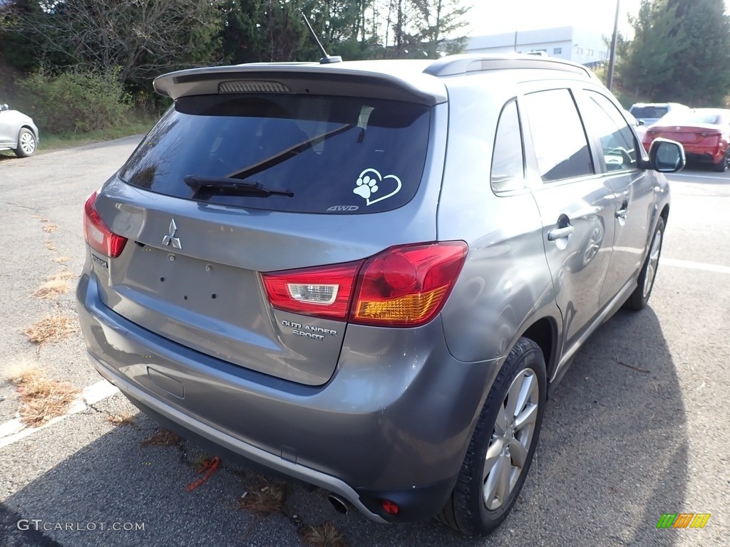 2013 Outlander Sport SE 4WD - Mercury Gray Pearl / Black photo #2