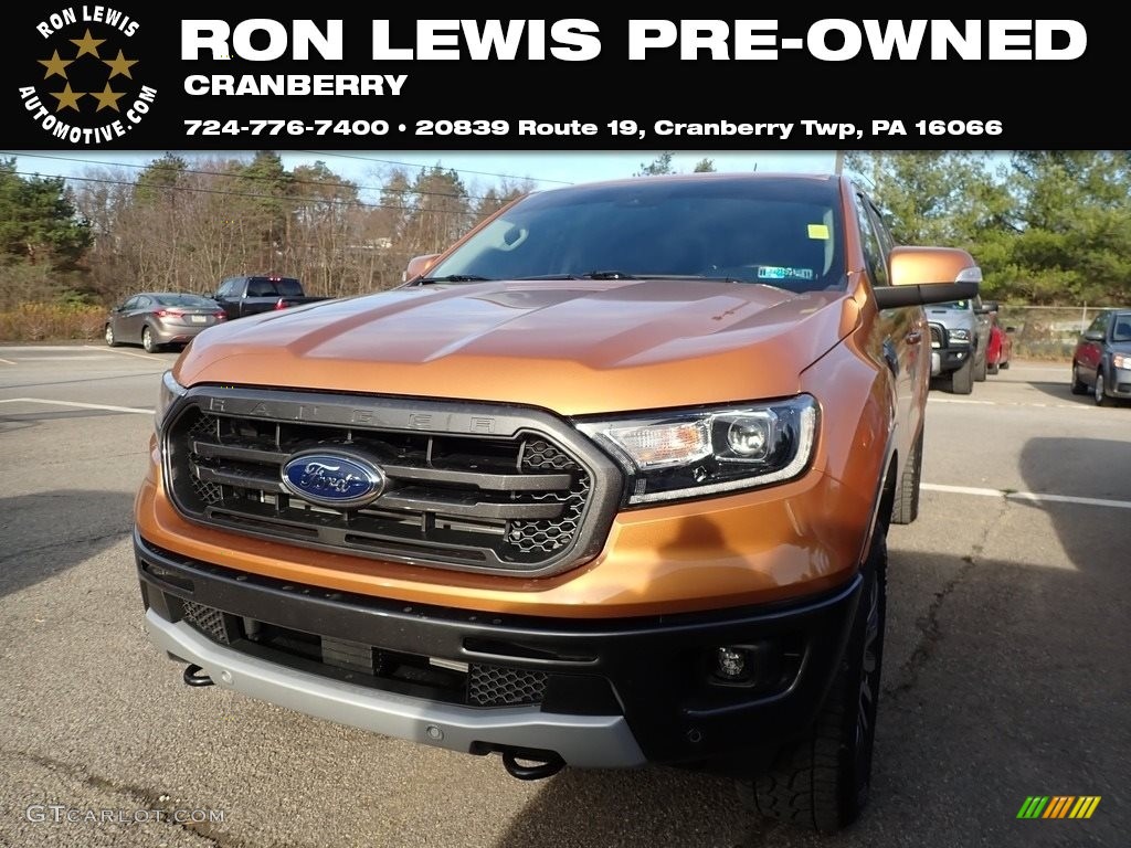 2019 Ranger Lariat SuperCrew 4x4 - Saber Metallic / Ebony photo #1