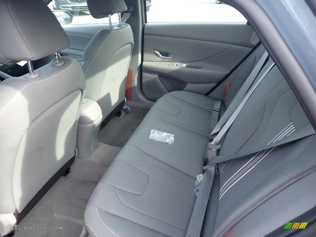 2021 Elantra SEL - Electric Shadow / Medium Gray photo #8