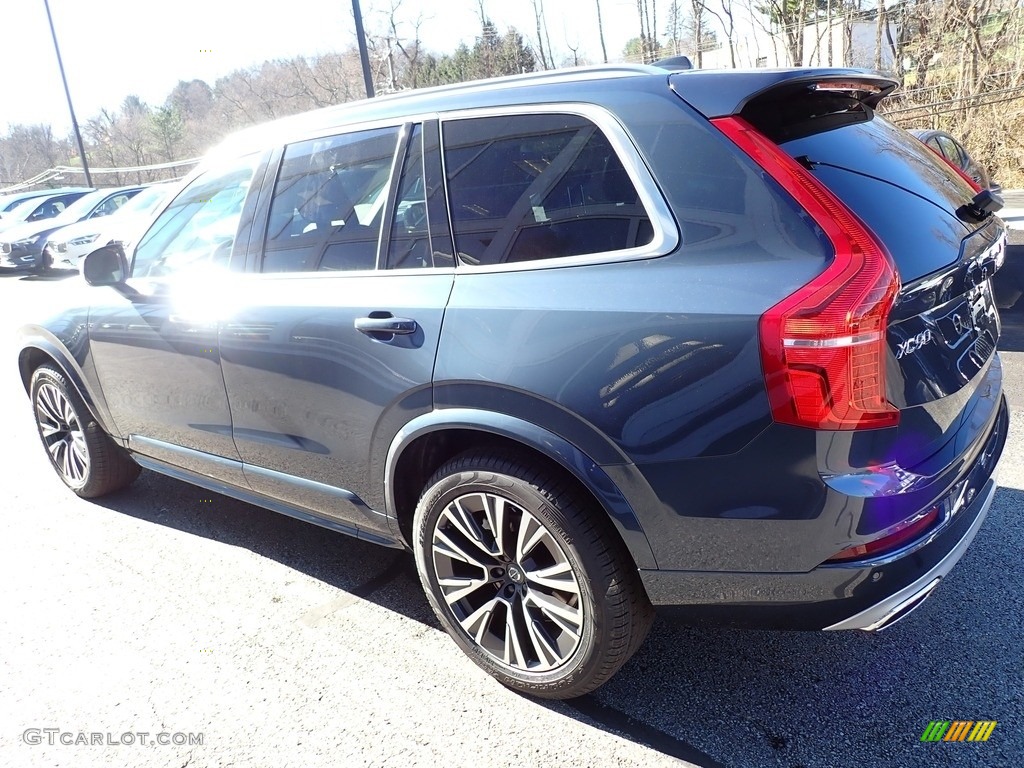 2021 XC90 T6 AWD Momentum - Denim Blue Metallic / Charcoal photo #4
