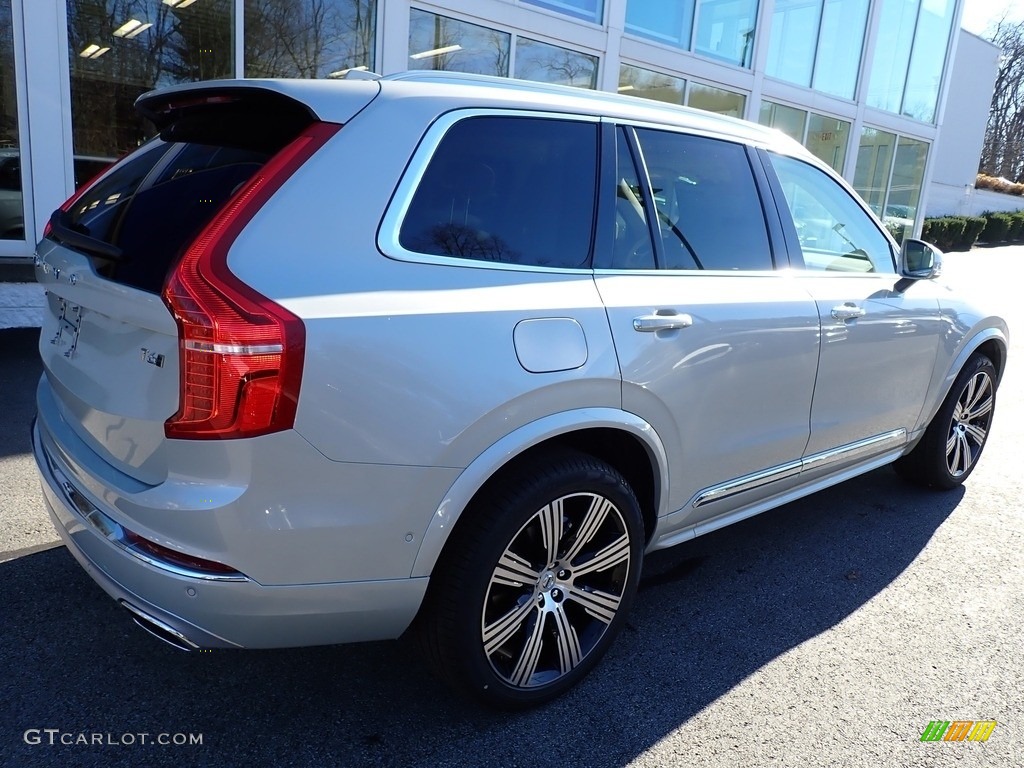 2021 XC90 T6 AWD Inscription - Birch Light Metallic / Blonde/Charcoal photo #2
