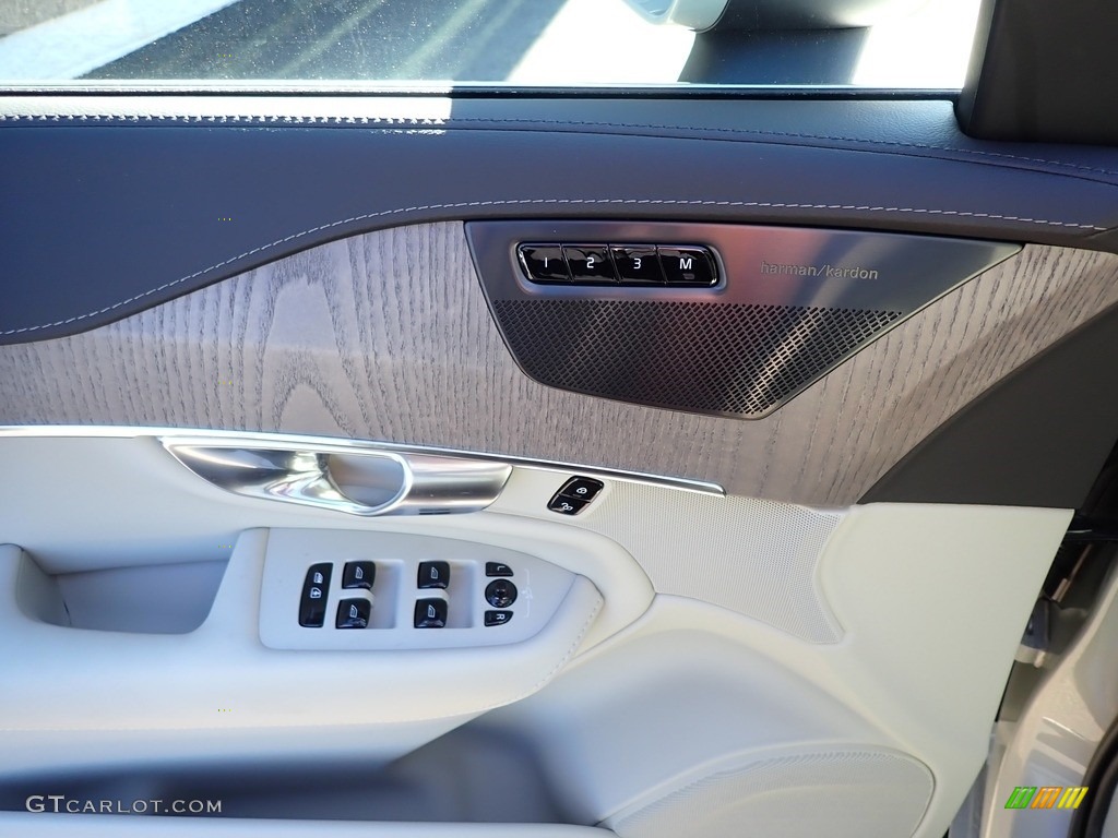 2021 XC90 T6 AWD Inscription - Birch Light Metallic / Blonde/Charcoal photo #9