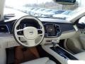 2021 Volvo XC90 Blonde/Charcoal Interior Dashboard Photo