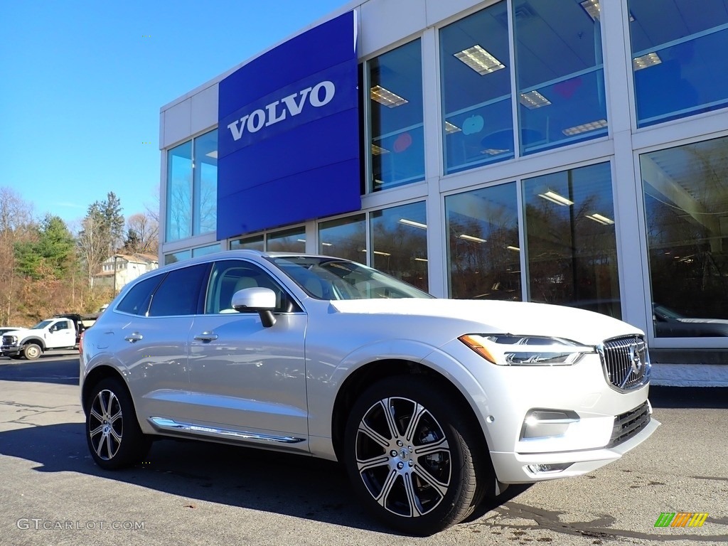 Bright Silver Metallic 2021 Volvo XC60 T5 AWD Inscription Exterior Photo #140259130