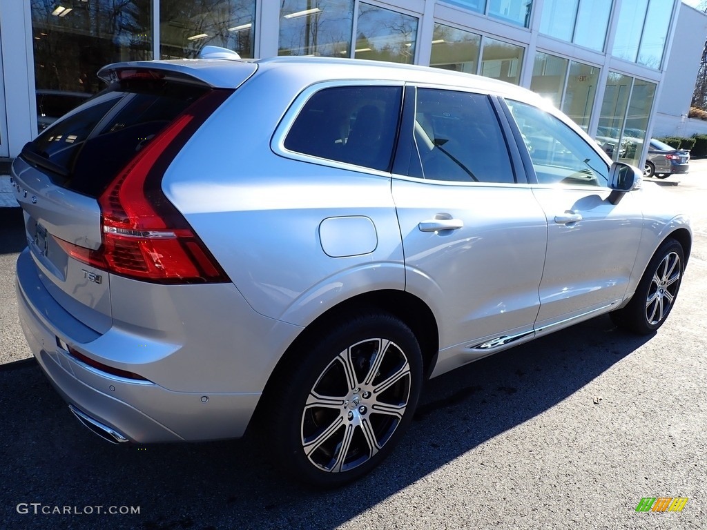 2021 XC60 T5 AWD Inscription - Bright Silver Metallic / Blonde/Charcoal photo #2