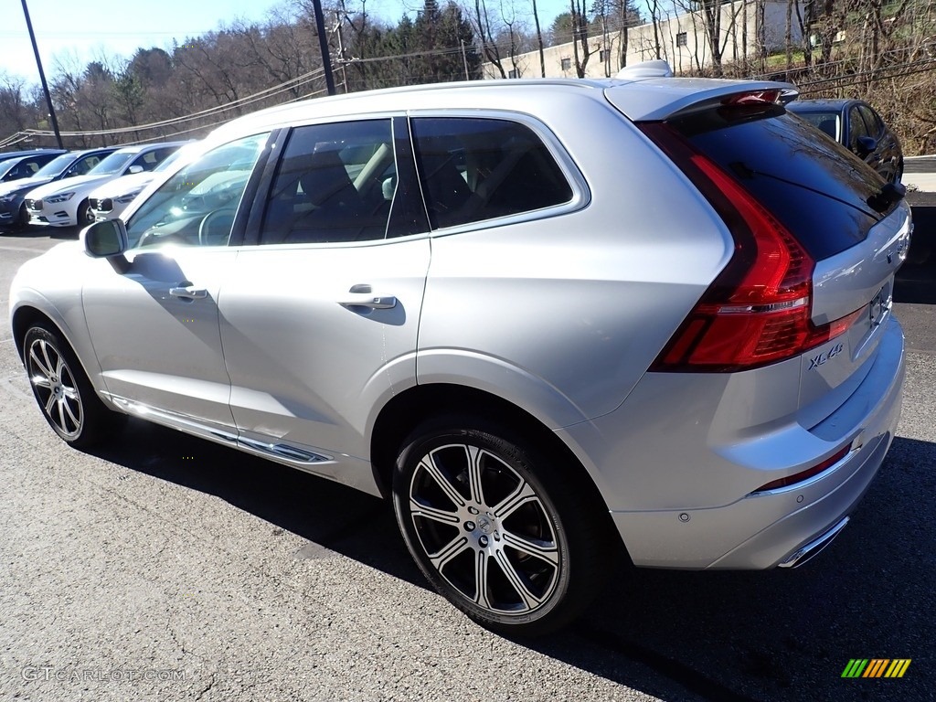 2021 XC60 T5 AWD Inscription - Bright Silver Metallic / Blonde/Charcoal photo #4