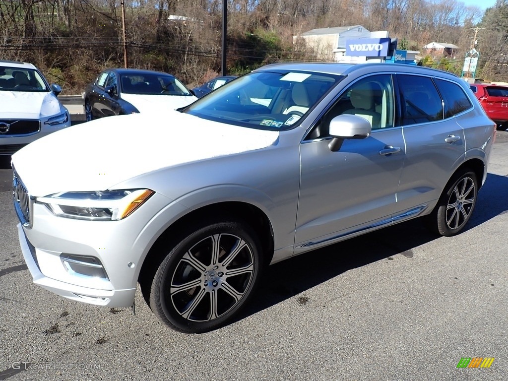 Bright Silver Metallic 2021 Volvo XC60 T5 AWD Inscription Exterior Photo #140259239