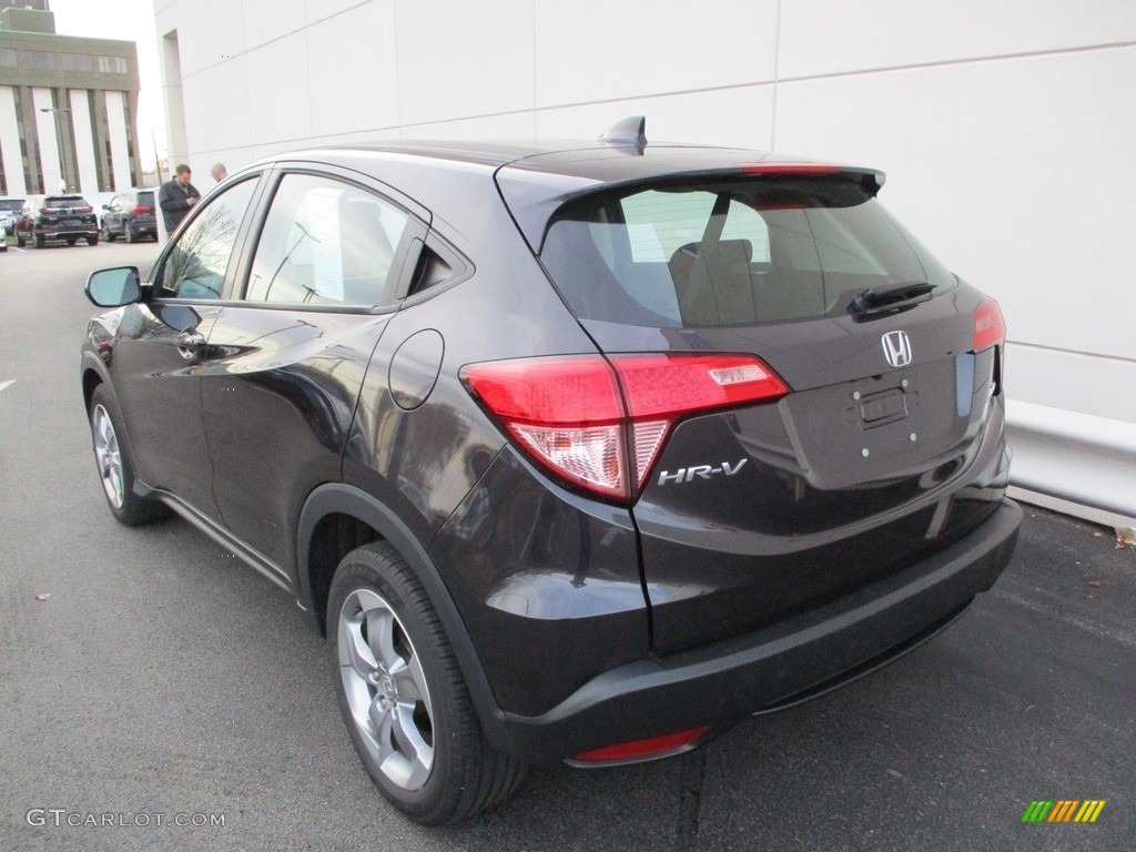 2018 HR-V LX AWD - Mulberry Metallic / Black photo #3