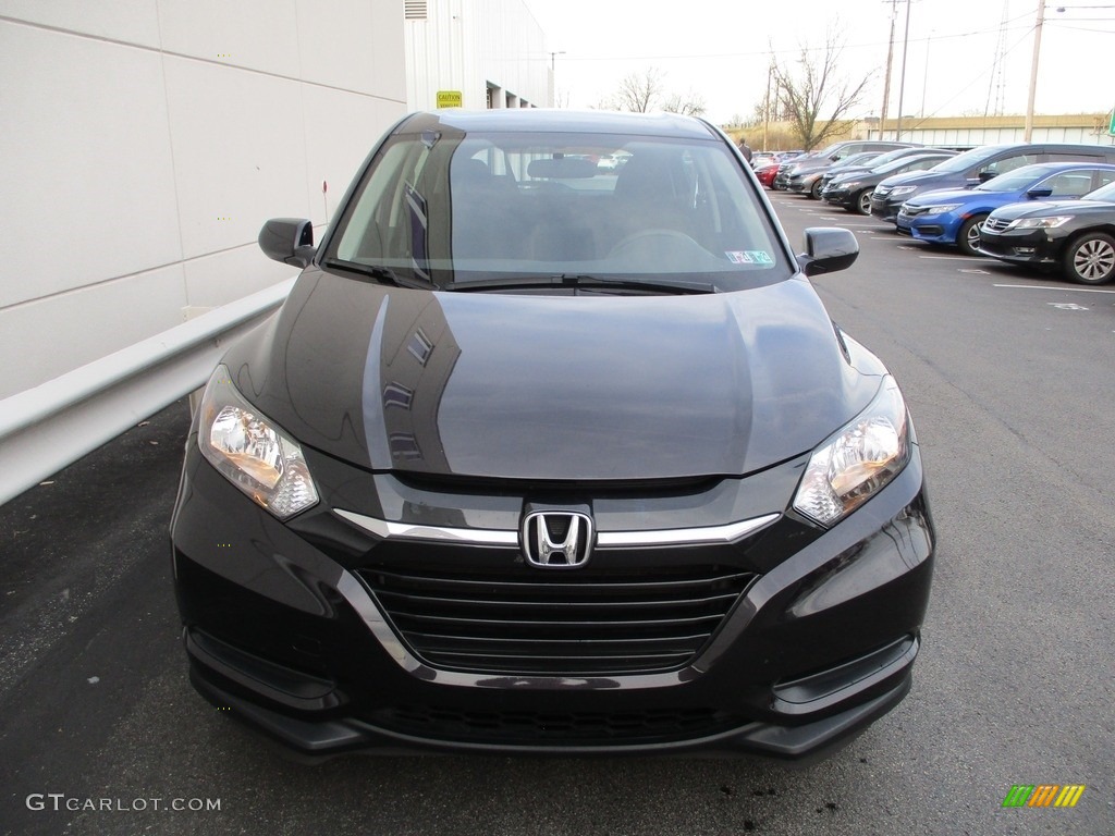 2018 HR-V LX AWD - Mulberry Metallic / Black photo #9