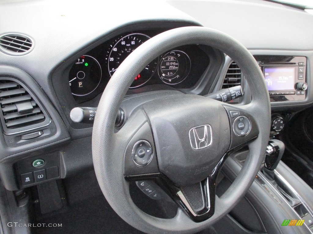 2018 HR-V LX AWD - Mulberry Metallic / Black photo #14