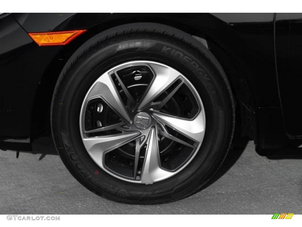 2021 Civic LX Sedan - Crystal Black Pearl / Black photo #14
