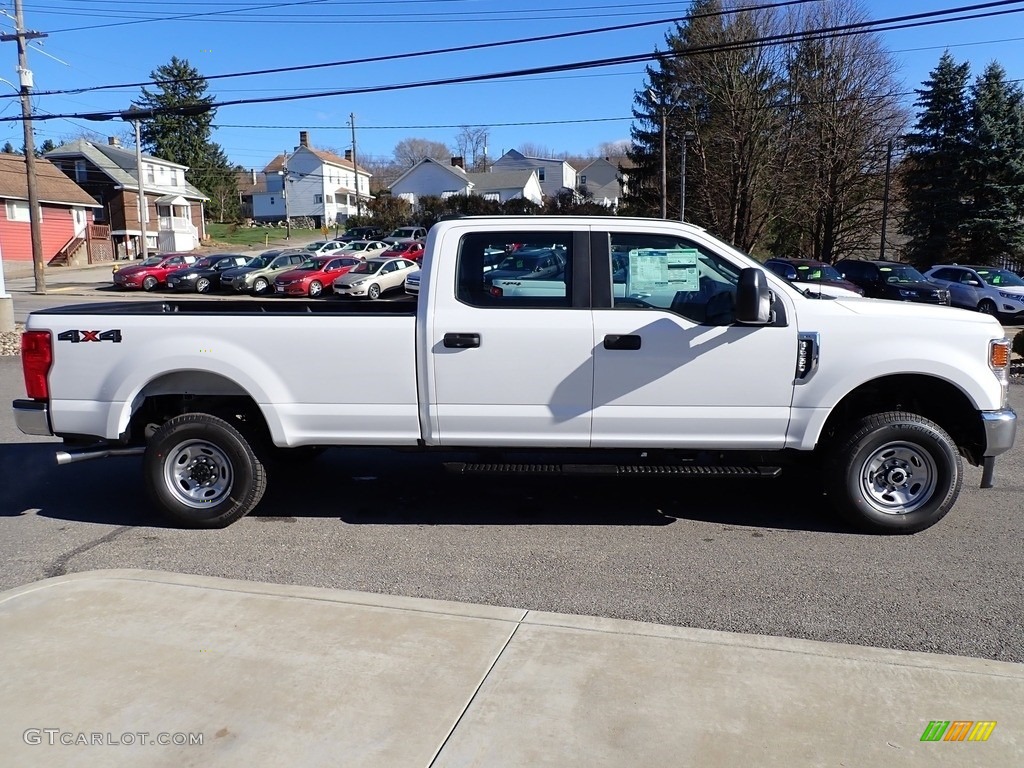 Oxford White 2021 Ford F250 Super Duty XL Crew Cab 4x4 Exterior Photo #140260166