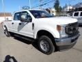 Front 3/4 View of 2021 F250 Super Duty XL Crew Cab 4x4