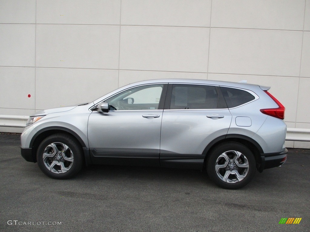 2018 CR-V EX AWD - Lunar Silver Metallic / Gray photo #2