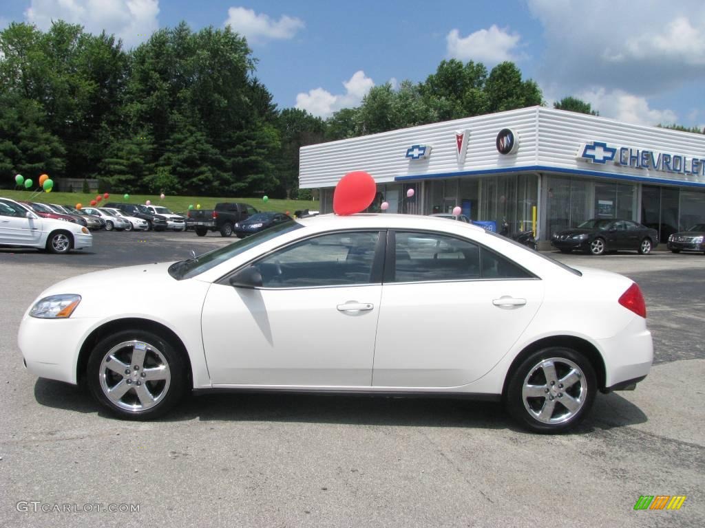 2008 G6 GT Sedan - Ivory White / Ebony Black photo #2