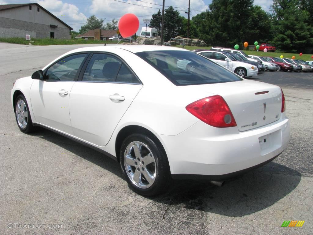 2008 G6 GT Sedan - Ivory White / Ebony Black photo #3