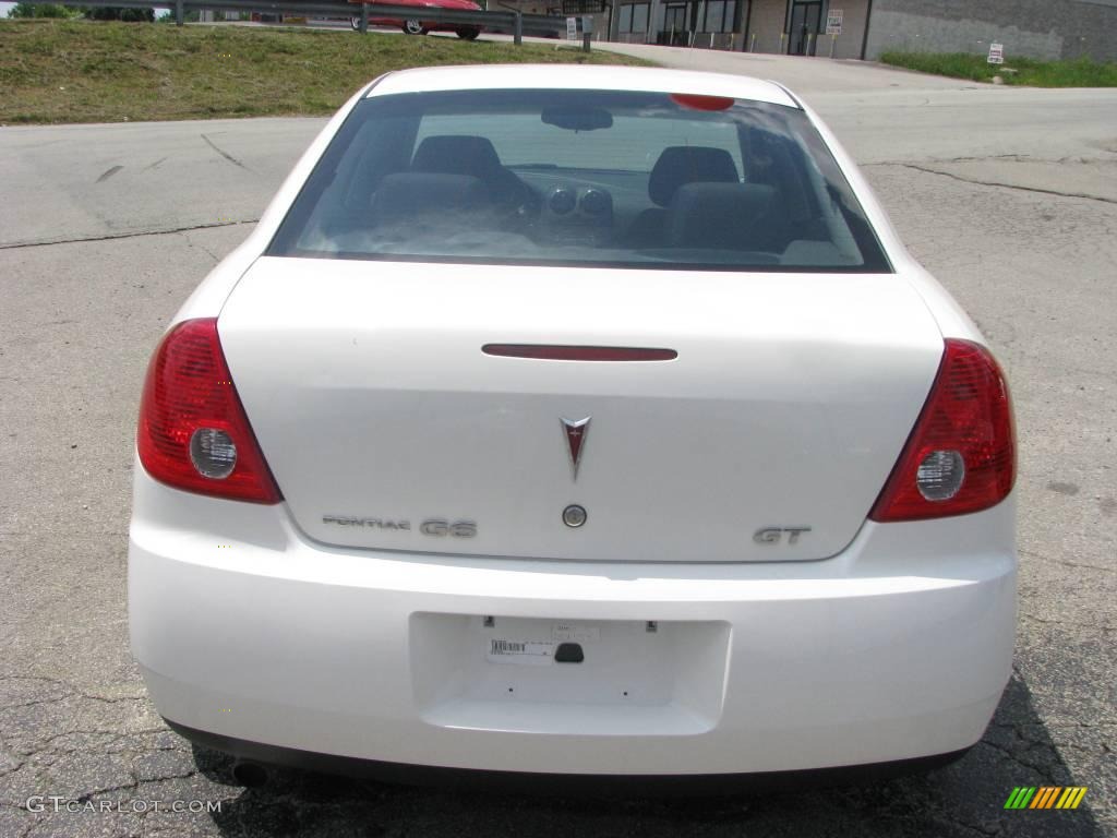 2008 G6 GT Sedan - Ivory White / Ebony Black photo #5