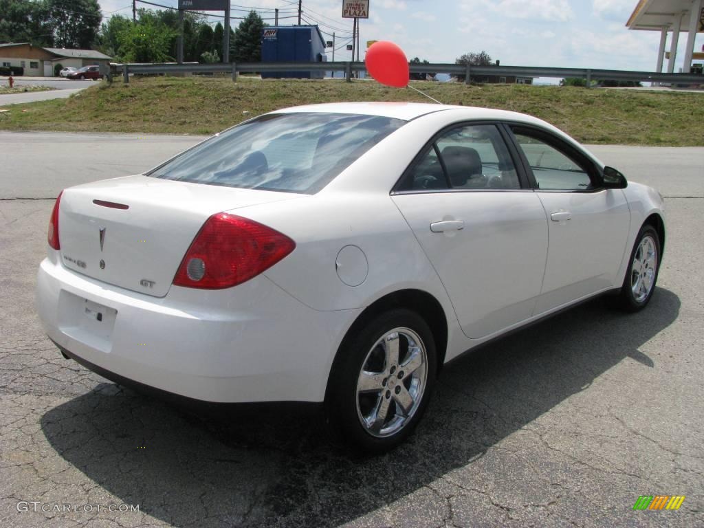 2008 G6 GT Sedan - Ivory White / Ebony Black photo #8