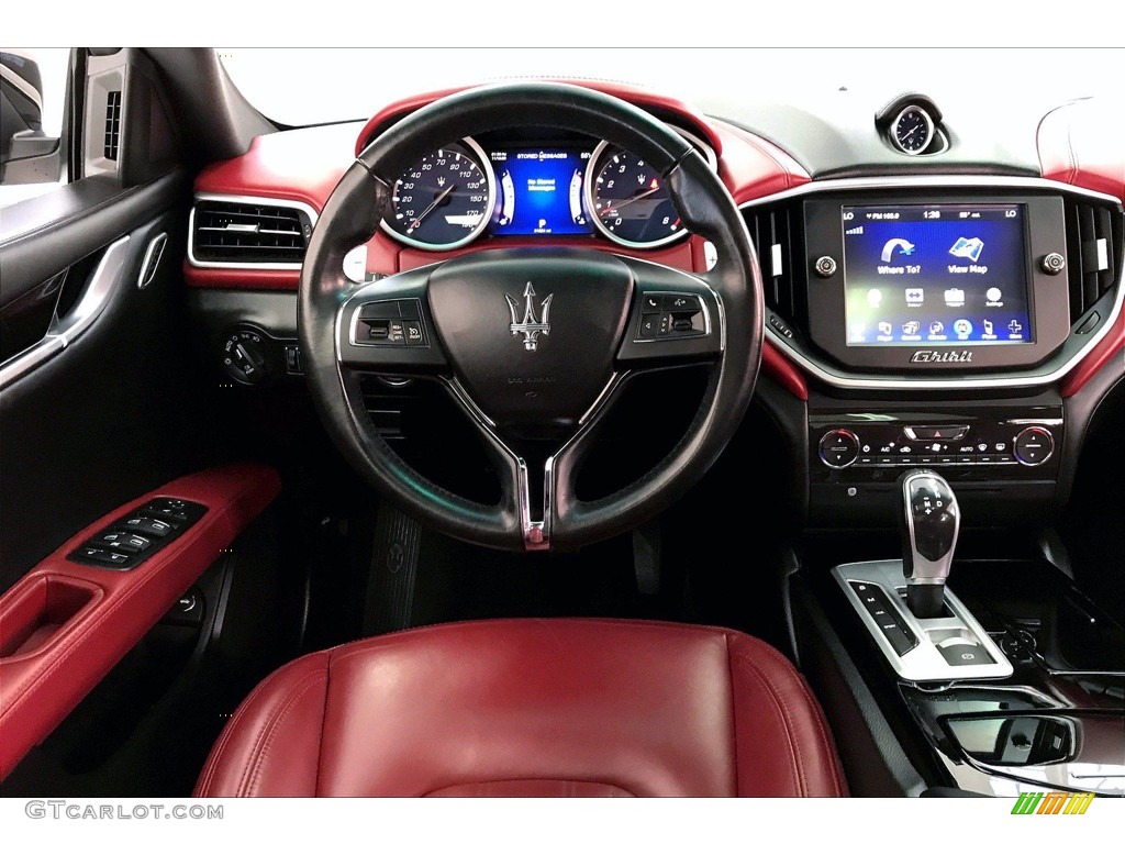 2016 Maserati Ghibli S Rosso Dashboard Photo #140261849